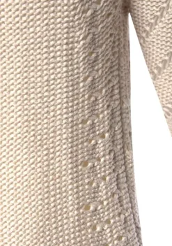 Pullover|LASCANA Ajourpullover Sand