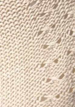 Pullover|LASCANA Ajourpullover Sand