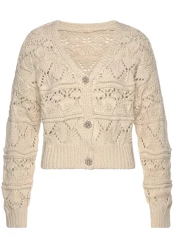 Vivance Jacken & Mantel<Ajourstrickjacke