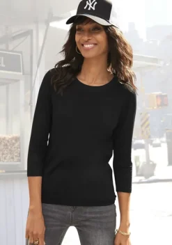 LASCANA Damenshirts<3/4-Arm-Shirt