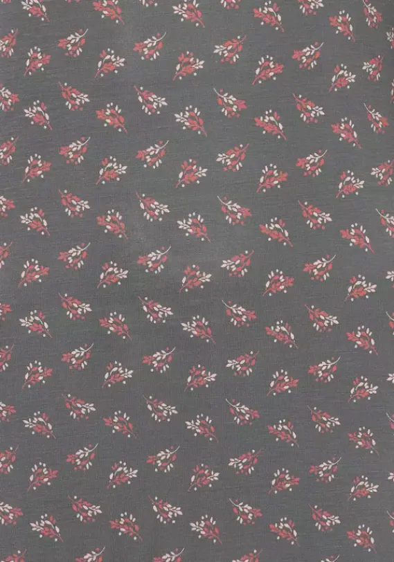 Damenshirts|LASCANA 3/4-Arm-Shirt Dunkelgrau