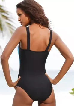 Badeanzuge|Venice Beach Badeanzug Schwarz-Blau