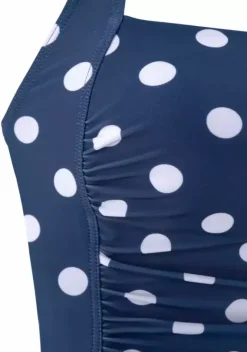 Badeanzuge|LASCANA Badeanzug Rauchblau