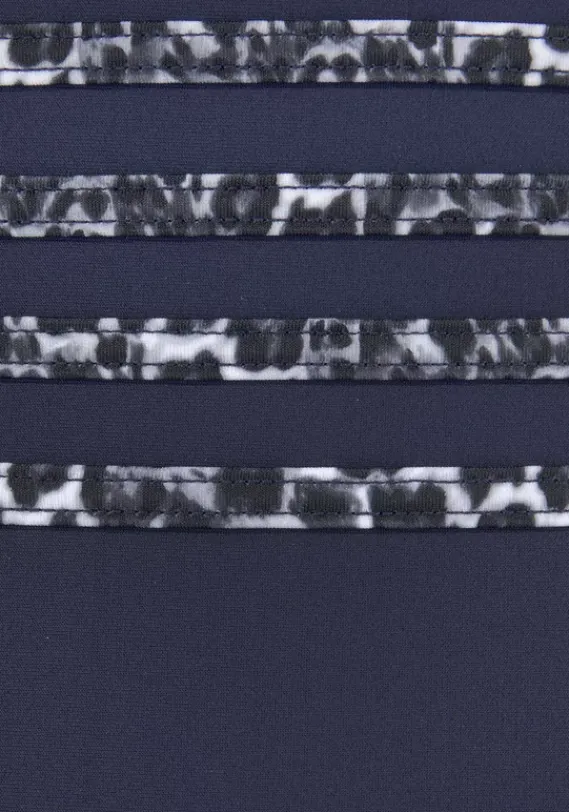 Badeanzuge|LASCANA Badeanzug"Adele" Marine-Leo