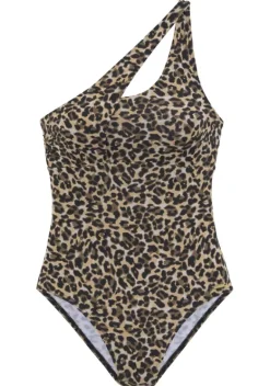 Badeanzuge|Bruno Banani Badeanzug"Bomba" Braun-Bedruckt