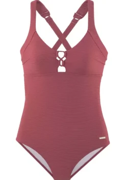 Badeanzuge|Sunseeker Badeanzug"Fancy" Rostrot