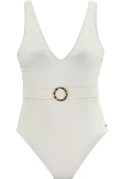 Badeanzuge|JETTE Badeanzug"Geko" Creme