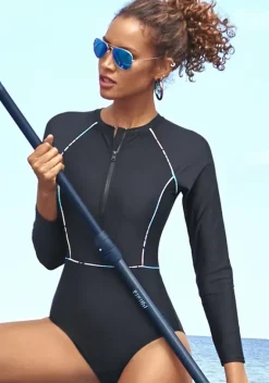 Badeanzuge|LASCANA ACTIVE Badeanzug"Janni" Schwarz