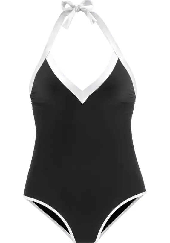 Badeanzuge|LASCANA Badeanzug"Jolie" Schwarz-Weis