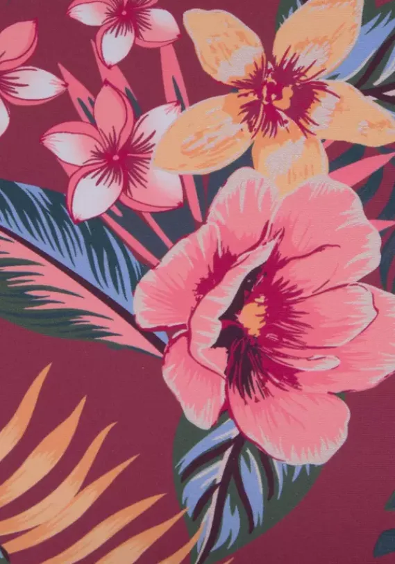 Badeanzuge|s.Oliver Badeanzug"Marika" Rostrot-Bedruckt