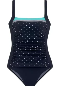 Badeanzuge|LASCANA Badeanzug"Monroe" Marine-Turkis