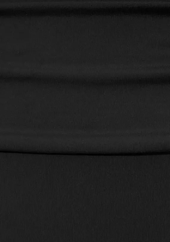 Badeanzuge|LASCANA Badeanzug"Scallop" Schwarz
