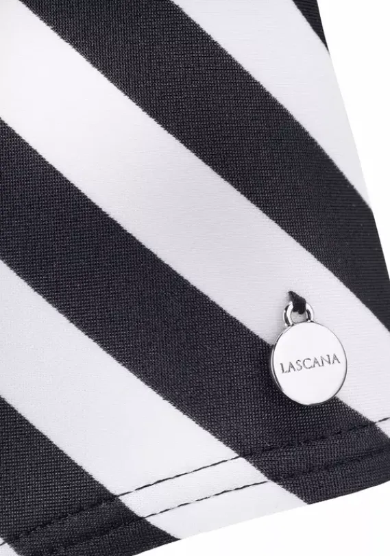 Badeanzuge|LASCANA Badeanzug"Scandal" Schwarz-Weis