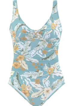 Badeanzuge|Sunseeker Badeanzug"Suva" Aqua Bedruckt