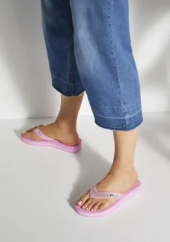 Badeschuhe|Venice Beach Badezehentrenner Rose