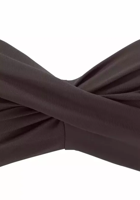 Grose Cups|LASCANA Bandeau-Bikini-Top"Italy" Braun