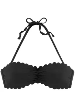 LASCANA Bandeau-Bikinis<Bandeau-Bikini-Top"Scallop"