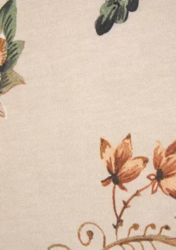 Kurze Kleider|Buffalo Bandeaukleid Beige-Bedruckt