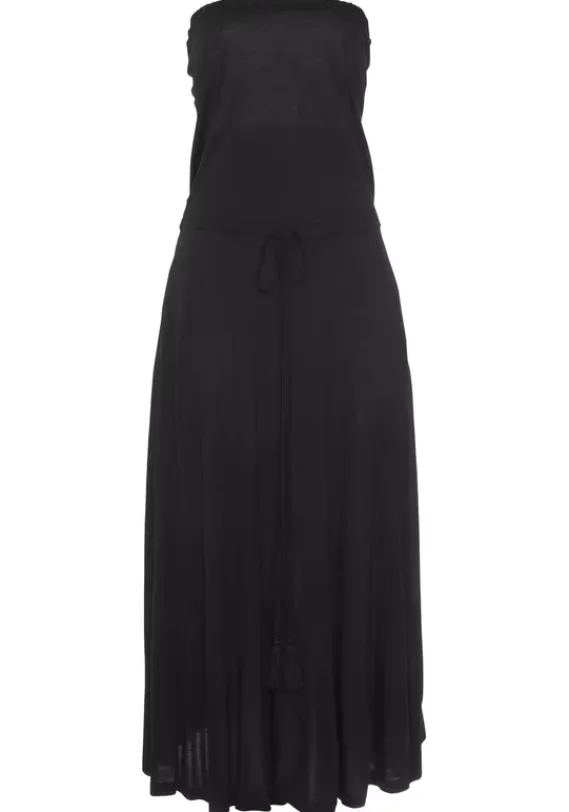 Kurze Kleider|LASCANA Bandeaukleid Schwarz