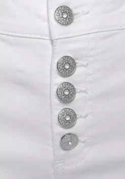 Shorts|LASCANA Bermudas Weis