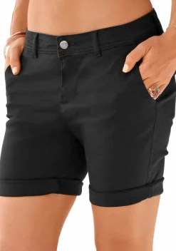 Strandmode|LASCANA Bermudas Schwarz