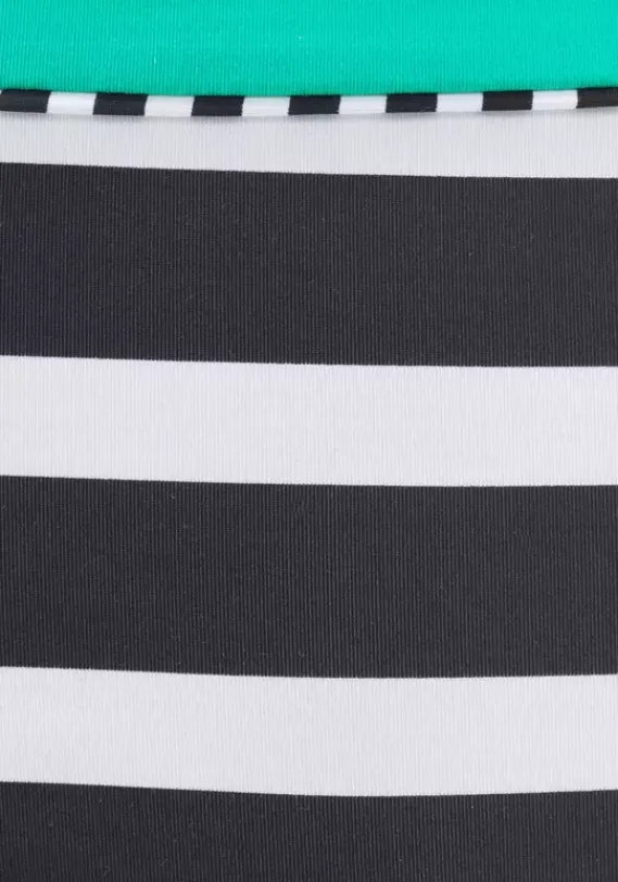 Bikini-Unterteile|KangaROOS Bikini-Hose"Anita" Schwarz-Weis