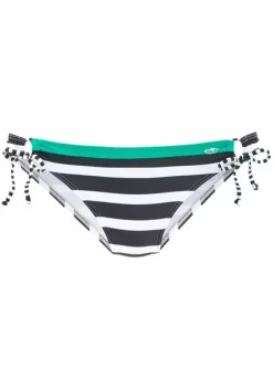 Bikini-Unterteile|KangaROOS Bikini-Hose"Anita" Schwarz-Weis