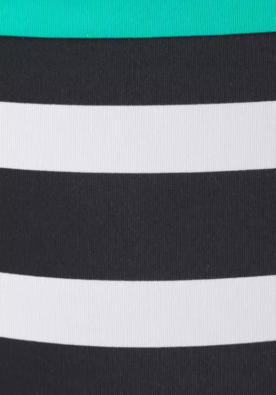 Bikini-Unterteile|KangaROOS Bikini-Hose"Anita" Schwarz-Weis