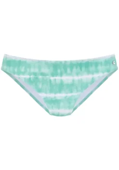 Bikini-Unterteile|s.Oliver Bikini-Hose"Enja" Turkis-Weis