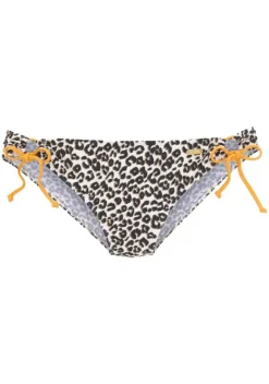Bikini-Unterteile|Buffalo Bikini-Hose"Kitty" Braun-Bedruckt