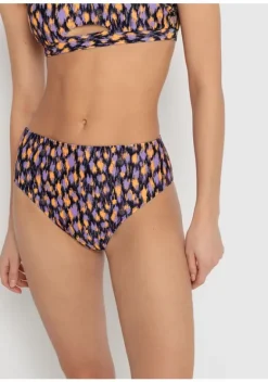 Bikini-Unterteile|LSCN by LASCANA Bikini-Hose"Lavista" Schwarz Bedruckt