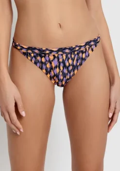 Bikini-Unterteile|LSCN by LASCANA Bikini-Hose"Lavista" Schwarz Bedruckt