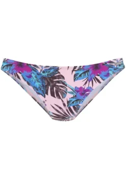Bikini-Unterteile|Venice Beach Bikini-Hose"Marly" Rosa-Bedruckt
