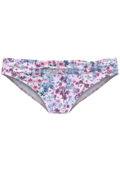 Bikini-Unterteile|s.Oliver Bikini-Hose"Scatter" Lila-Bedruckt