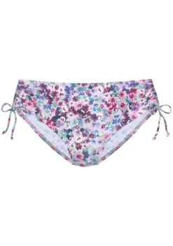 Bikini-Unterteile|s.Oliver Bikini-Hose"Scatter" Lila Bedruckt