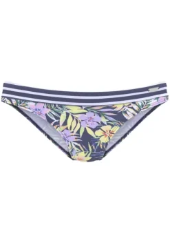 Bikini-Unterteile|Venice Beach Bikini-Hose"Summer" Marine-Zitrone
