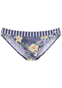 Bikini-Unterteile|Venice Beach Bikini-Hose"Summer" Marine-Zitrone