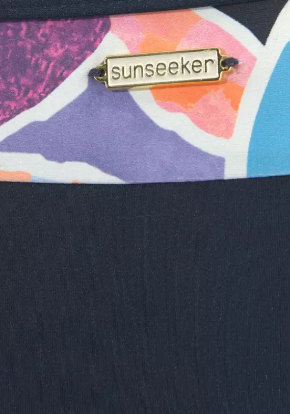 Bikini-Unterteile|Sunseeker Bikini-Hose"Tahiti" Marine-Bedruckt