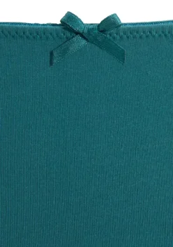 Slips|LASCANA Bikinislip Petrol, Schwarz, Bordeaux