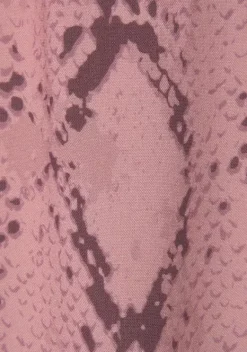 Kurze Kleider|Buffalo Blusenkleid Rose-Bedruckt