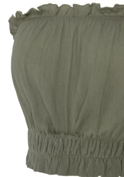 Strandmode|LASCANA Blusentop Khaki
