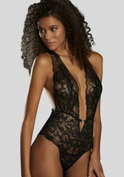 JETTE Spitzen-Bodys<Body