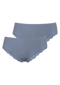 Nachhaltige Dessous & Wasche|s.Oliver Brasilslip Blau