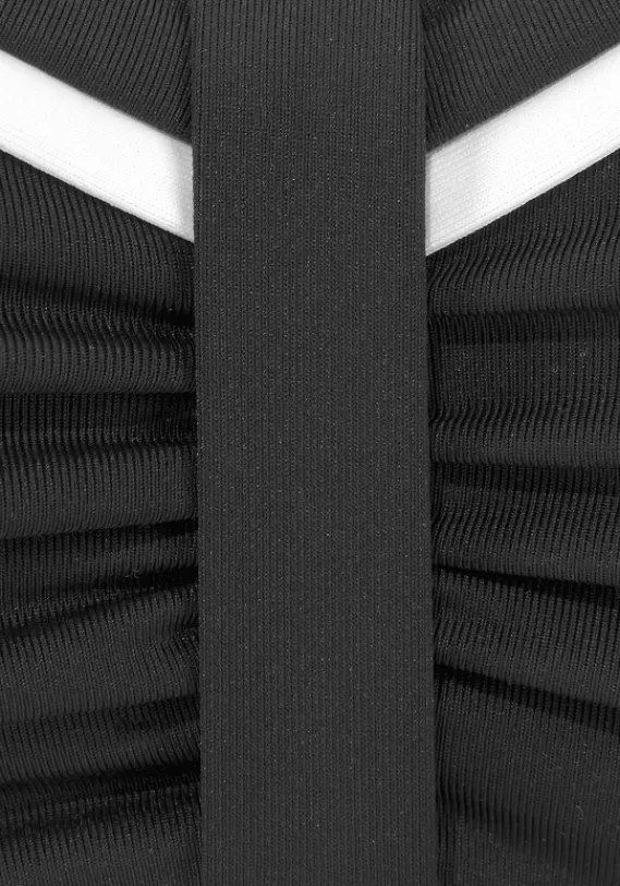 Grose Cups|Vivance Bugel-Bandeau-Bikini-Top"Lorena" Schwarz