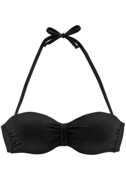 Grose Cups|Bench. Bugel-Bandeau-Bikini-Top"Perfect" Schwarz