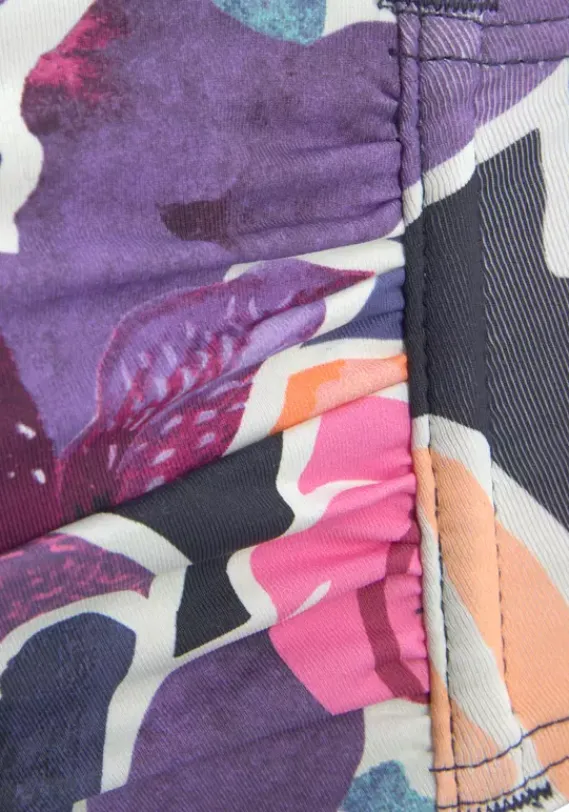 Bikini-Oberteile|Sunseeker Bugel-Bandeau-Bikini-Top"Tahiti" Marine-Bedruckt