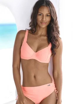 Grose Cups|LASCANA Bugel-Bikini"Annelie" Lachs