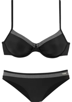 Grose Cups|LASCANA Bugel-Bikini"Emilia" Schwarz