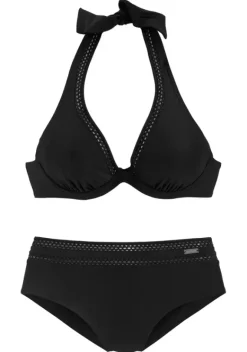 Grose Cups|LASCANA Bugel-Bikini"Iggy" Schwarz