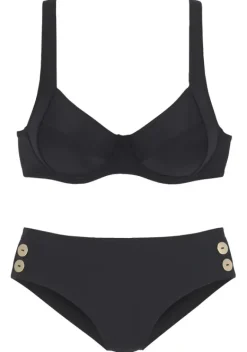 Grose Cups|Vivance Bugel-Bikini"Pauline" Schwarz